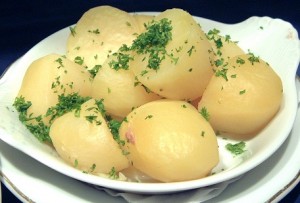 gekochte Kartoffeln