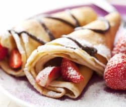 Pistazien-Crepes