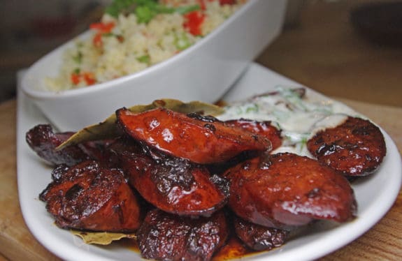 chorizo-couscous