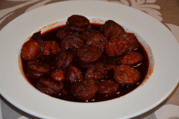 chorizo-rotwein