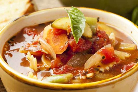 minestrone-suppe