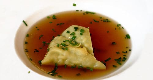 Schw bische Maultaschen Herrgottsbeschei erle Rezept