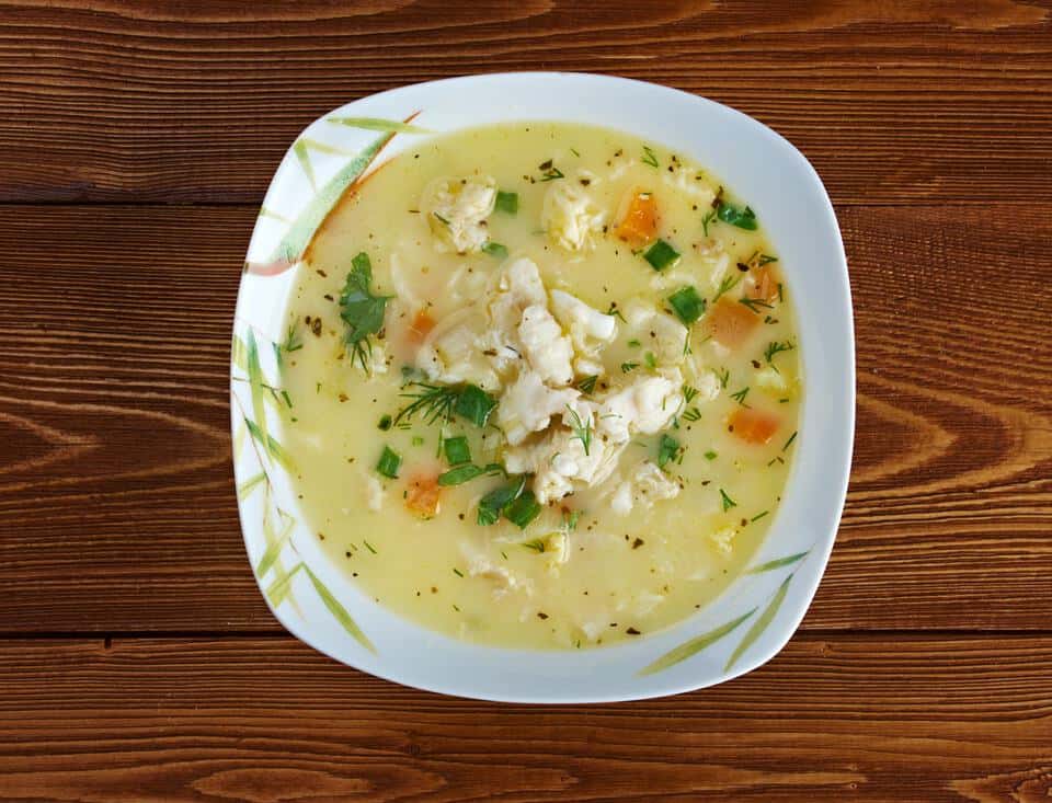 Leckere französische Fischsuppe