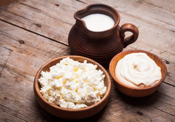Farmers Dip mit Hüttenkäse
