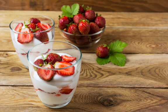 Rote Grütze Mascarpone Becher