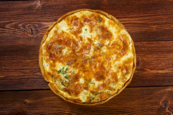Leckere Kürbis-Quiche mit Roquefort