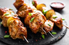 Leckere Lamm-Tandoori-Spieße