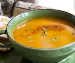 Pumpkin Soup with Paprika and Thyme
