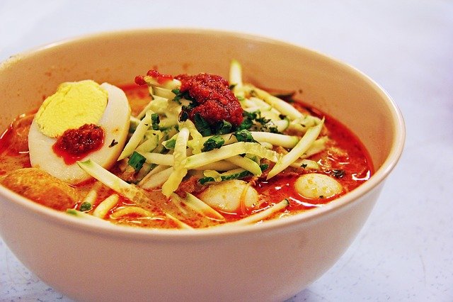 Leckere Penang Laksa aus Malaysia