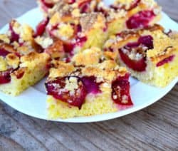 Plum cake