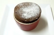 Schokoladen Souffle mit Cognac