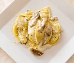 Steinpilzravioli