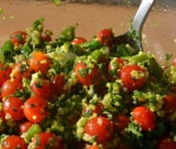 Tabouleh - Libanesischer Bulgur Salat