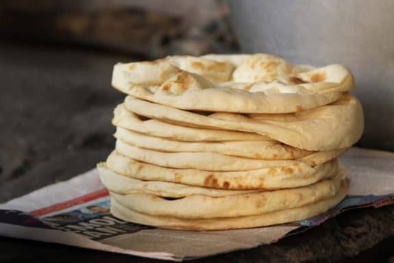 Türkisches Kräuter-Fladenbrot