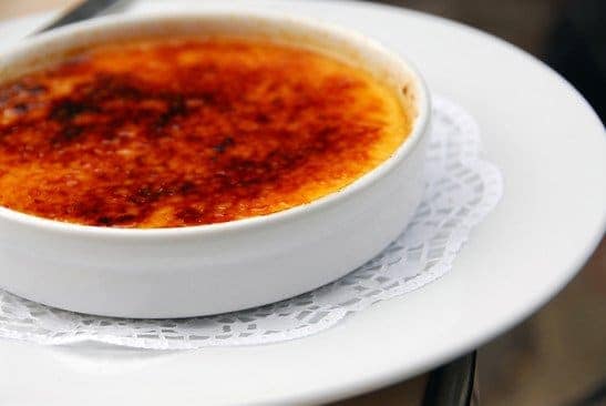 Leckere Schokoladen Creme Brulee