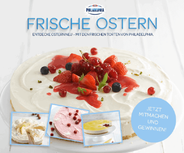 Philadelphia Frische Ostern Gewinnspiel