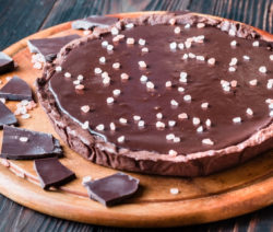 Ganache-Karamell-Torte „Salted caramel tarte“