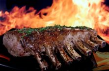 Gegrillter Lammrücken
