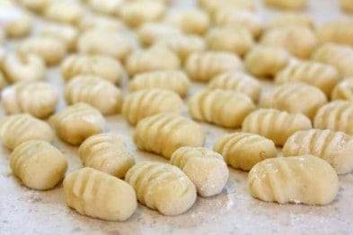 hausgemachte gnocchi