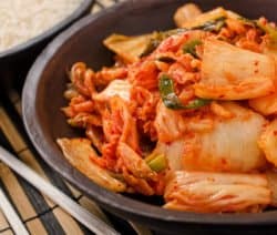 Koreanisches Kimchi Gemüse