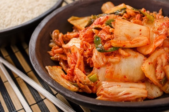 Koreanisches Kimchi Gemüse