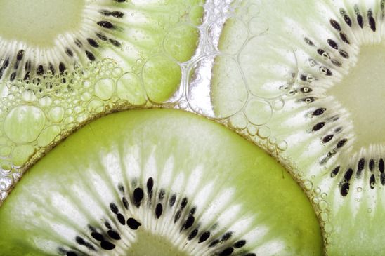 Foto einer Kiwi, der typischen Frucht Neuseelands