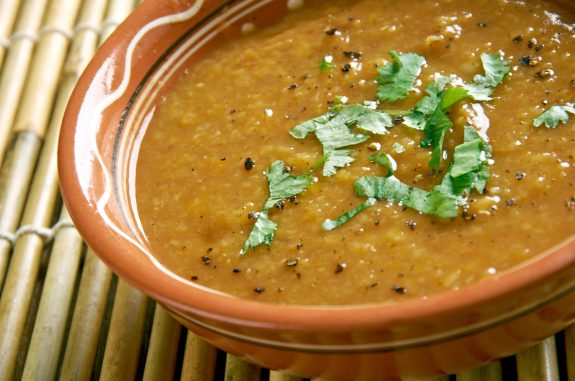 Hausgemachte Linsensuppe / Eintopf