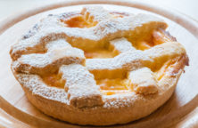 Leckere Pistazien-Birnen-Tarte