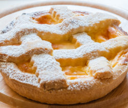Leckere Pistazien-Birnen-Tarte