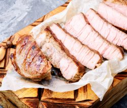 Rinderhuft Braten